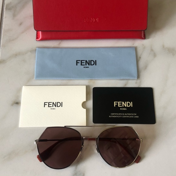?NEW SPECIAL EDITION FENDI AVIATOR SUNGLASSES ? main image 10